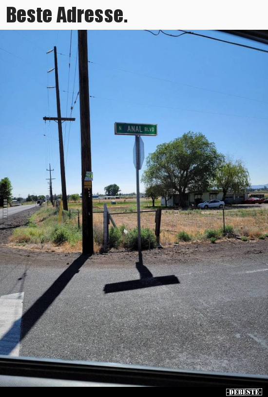 Beste Adresse...
