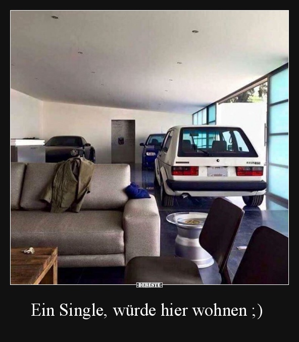 Ein Single, würde hier wohnen ;) - Lustige Bilder | DEBESTE.de
