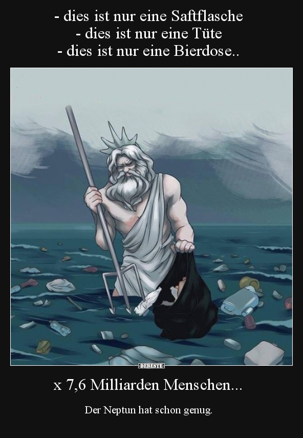 Der Neptun hat schon genug...