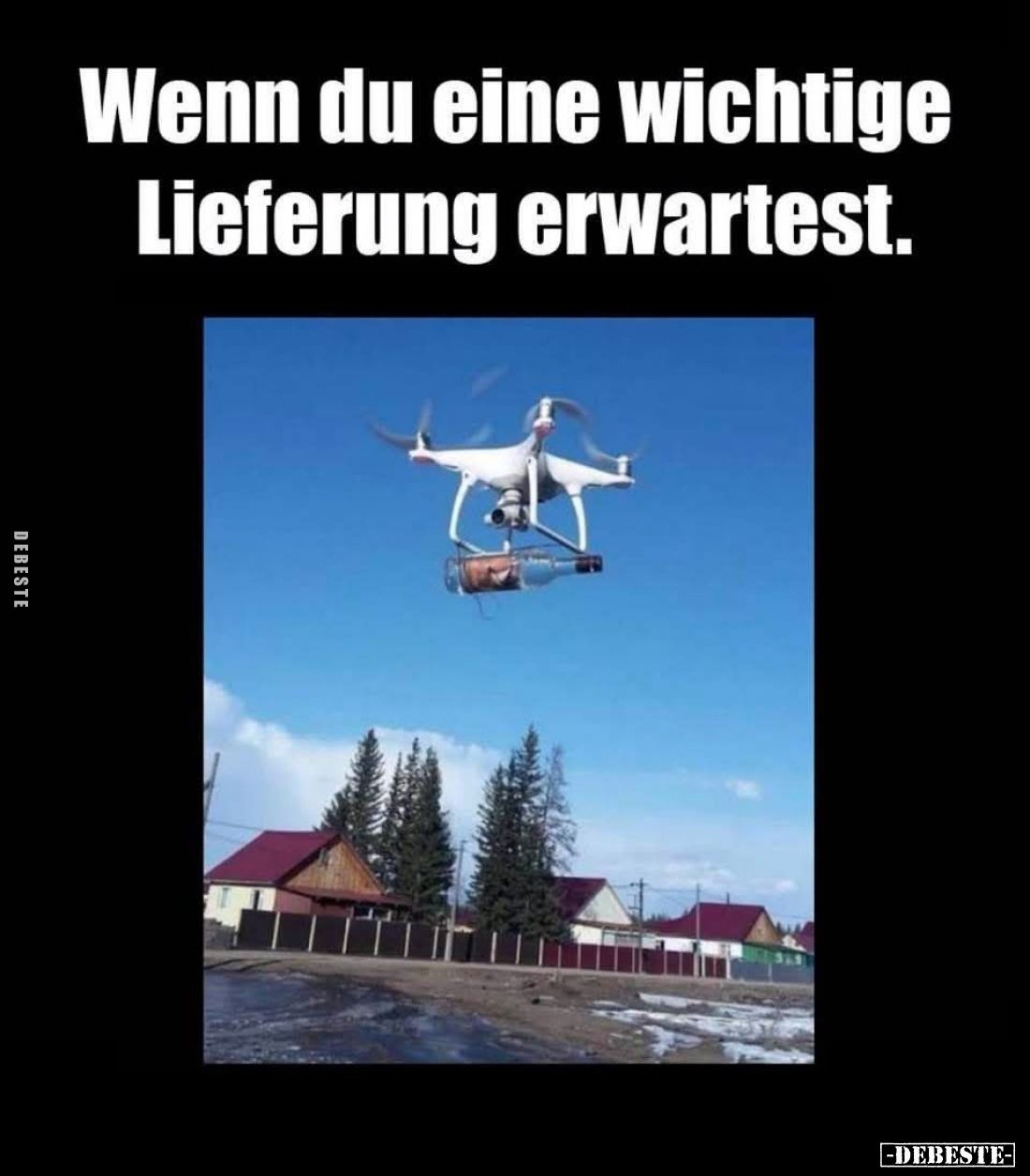 Wenn du eine wichtige Lieferung erwartest... - Lustige Bilder | DEBESTE.de