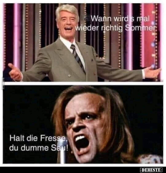 Wann wird's mal wieder richtig Sommer..