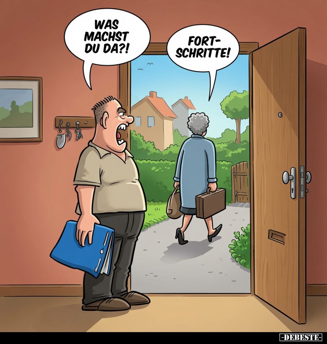 Was machst du da?! -
Fortschritte!