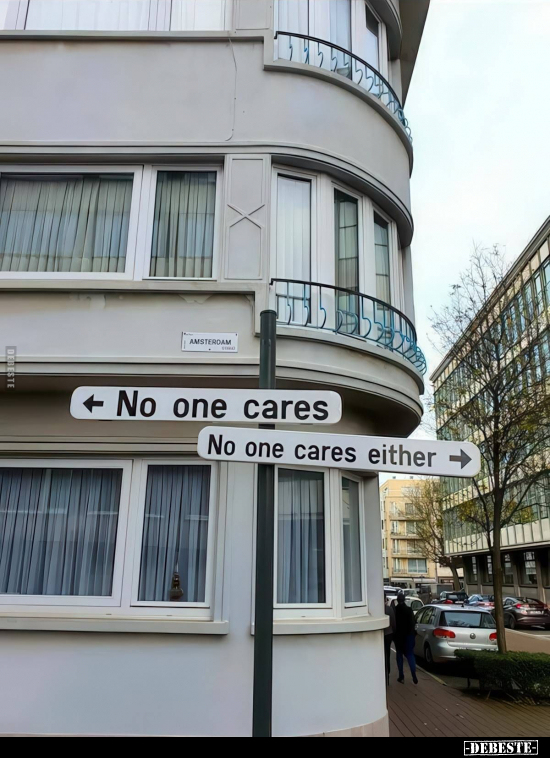 No one cares