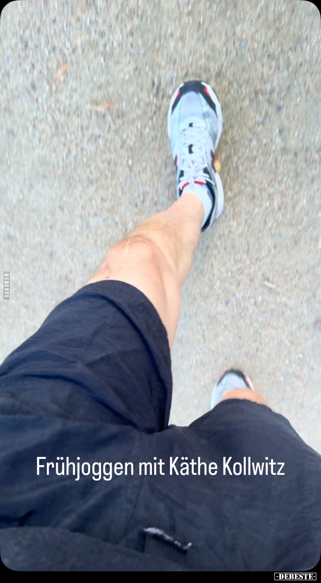 Frühjoggen mit Käthe Kollwitz