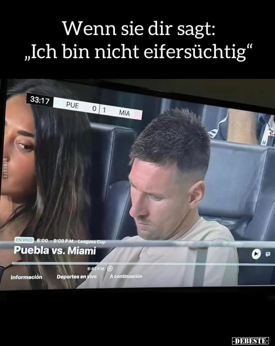 Wenn sie dir sagt: "Ich bin nicht eifersüchtig"