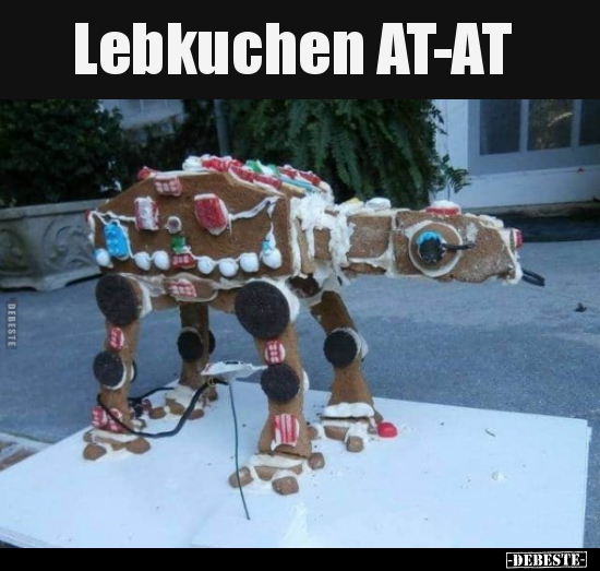Lebkuchen AT-AT.. - Lustige Bilder | DEBESTE.de