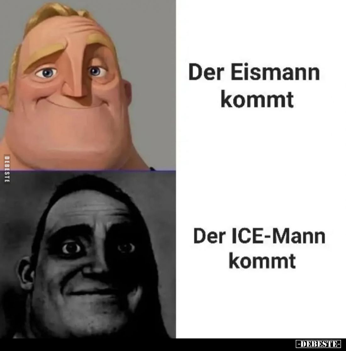 Der Eismann kommt /
Der ICE-Mann kommt