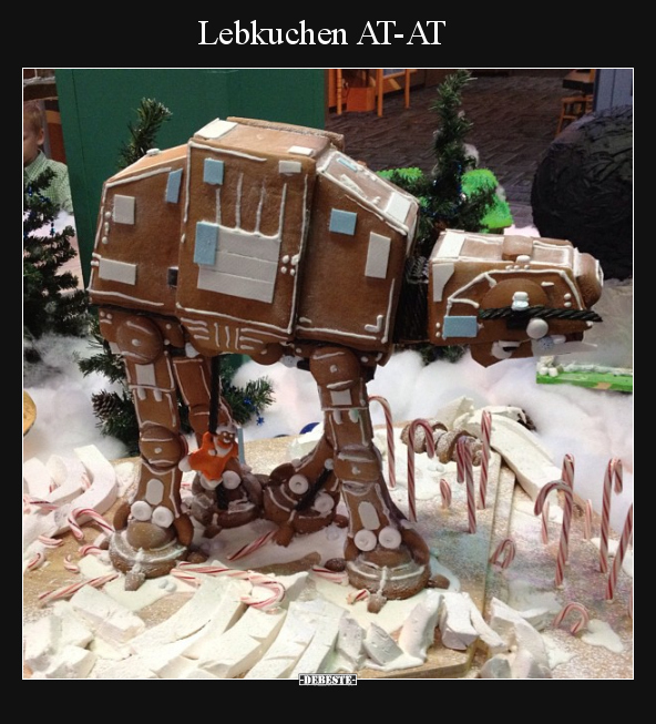 Lebkuchen AT-AT.. - Lustige Bilder | DEBESTE.de