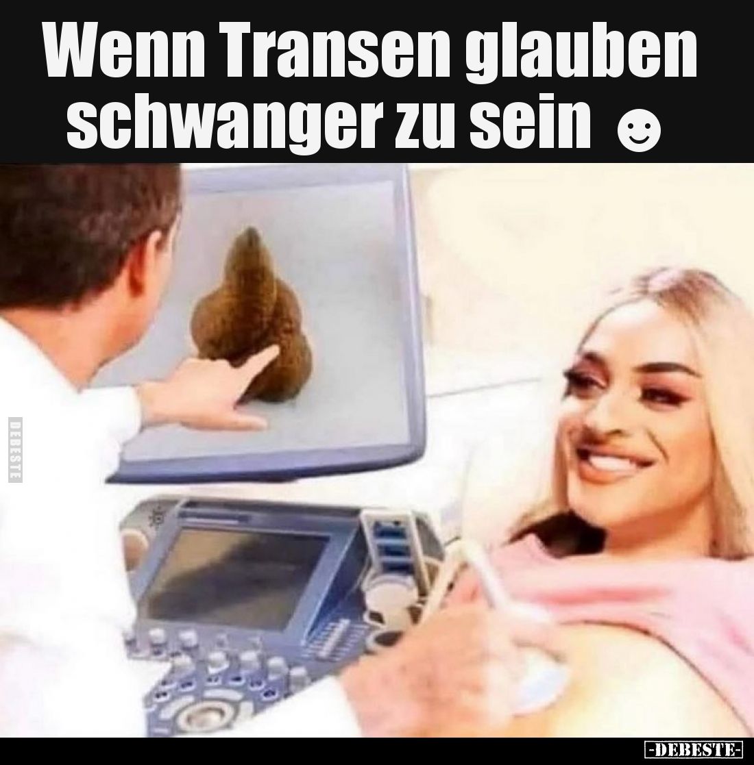 Wenn Transen glauben schwanger zu sein.
