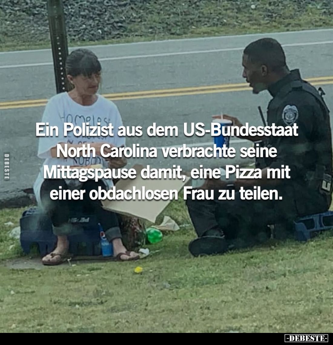 Ein Polizist aus dem US-Bundesstaat North Carolina.. - Lustige Bilder | DEBESTE.de