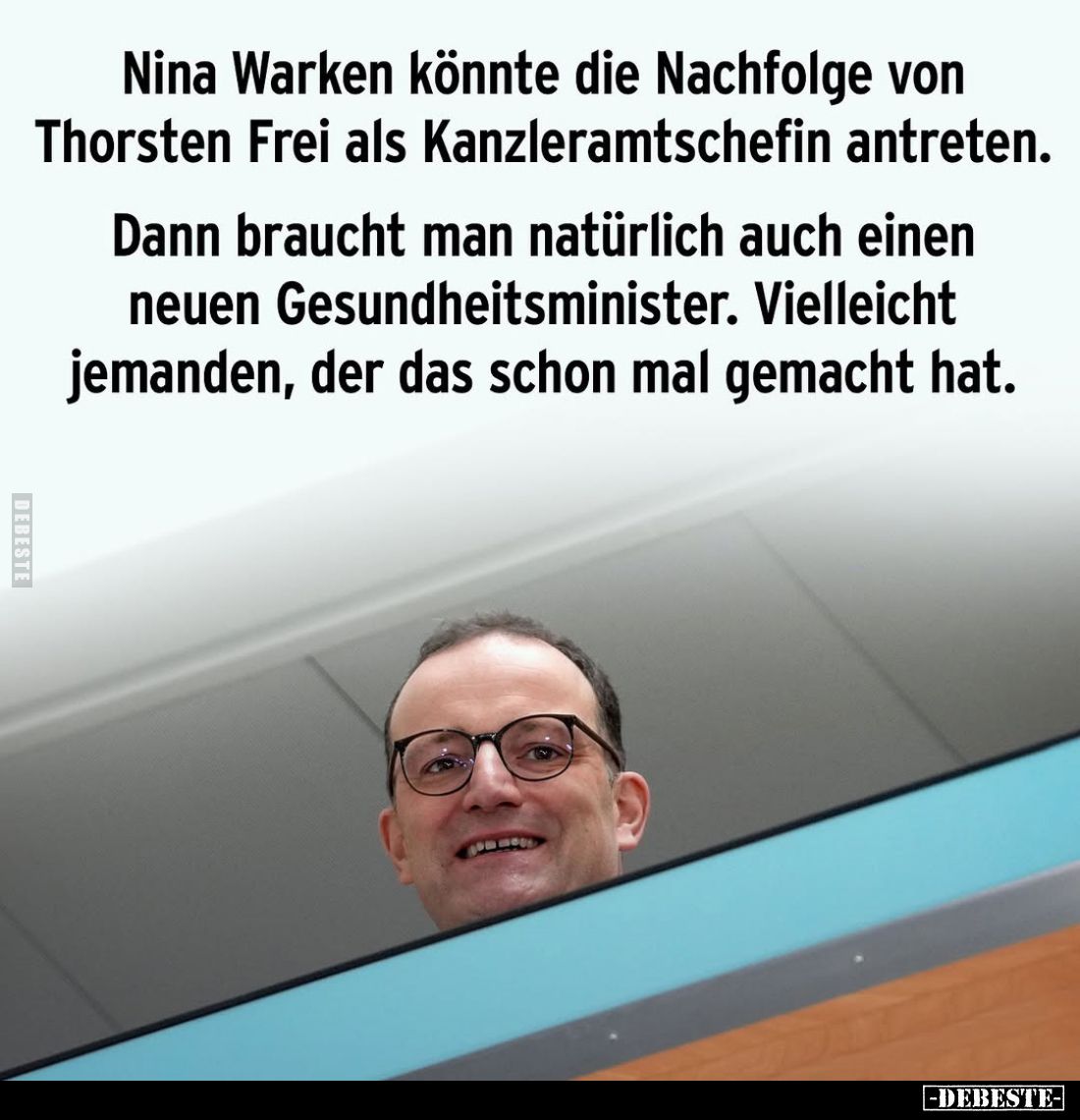 Nina Warken könnte die Nachfolge... - Lustige Bilder | DEBESTE.de