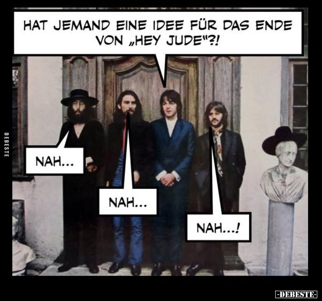 Hat jemand eine Idee für das Ende von "Hey Jude"?!
