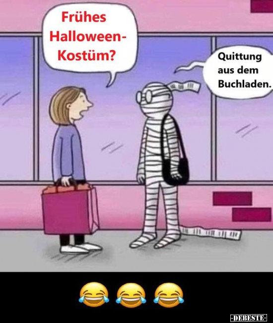 Frühes Halloween-Kostüm?.. - Lustige Bilder | DEBESTE.de