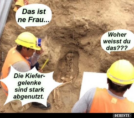 Das ist ne Frau...