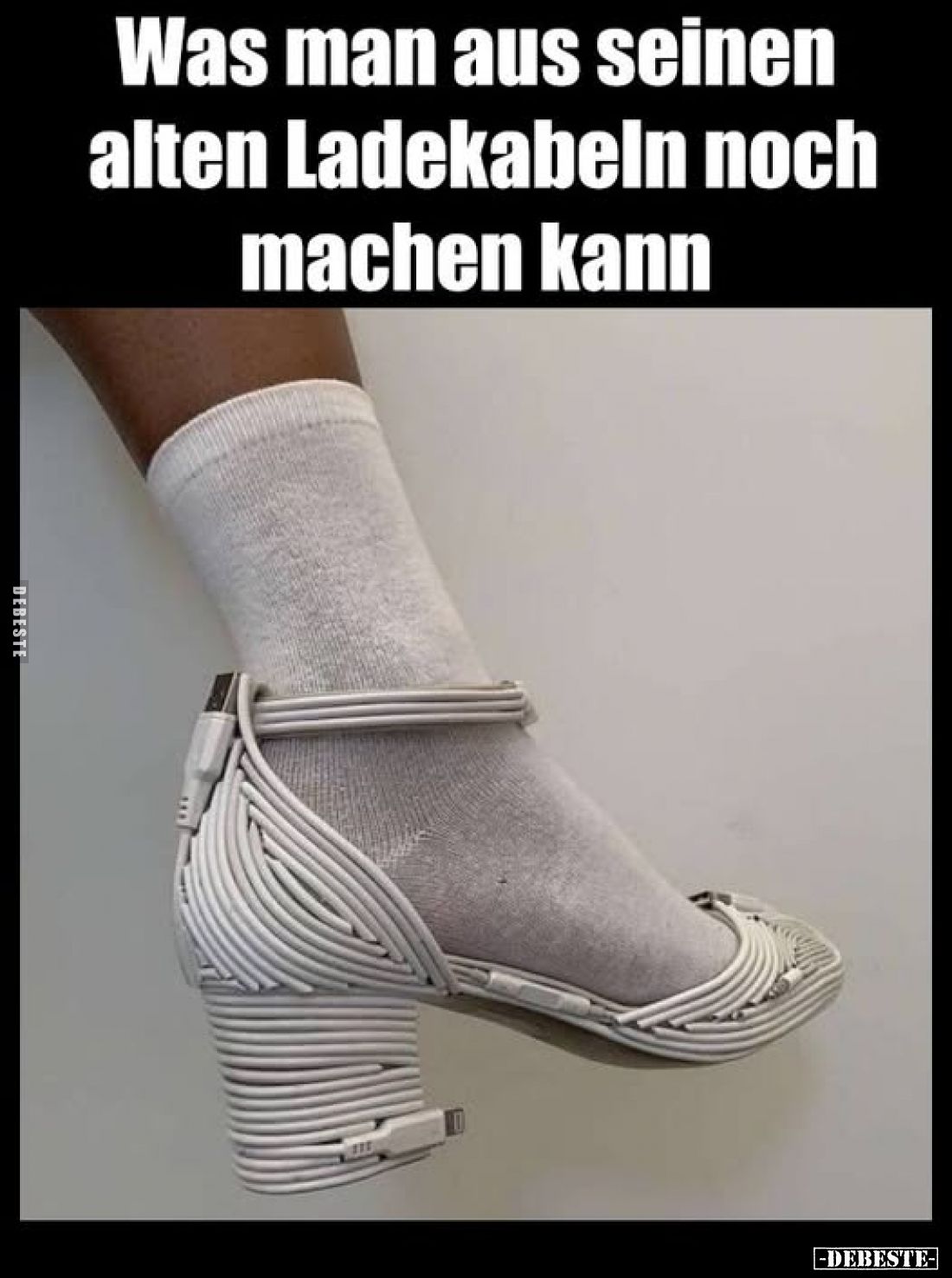 Was man aus seinen alten Ladekabeln noch machen kann