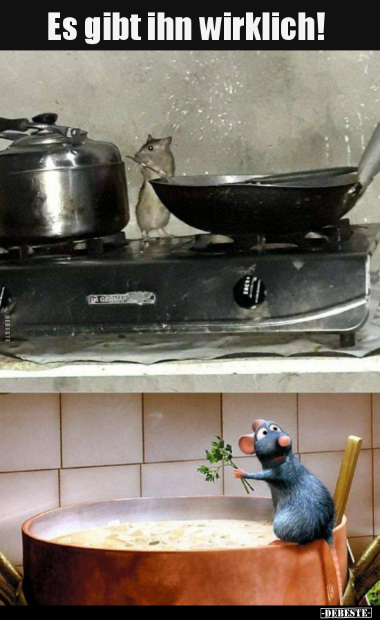 Es gibt ihn wirklich!..