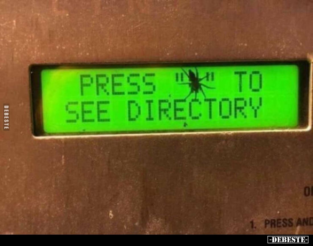 PRESS TO SEE DIRECTORY