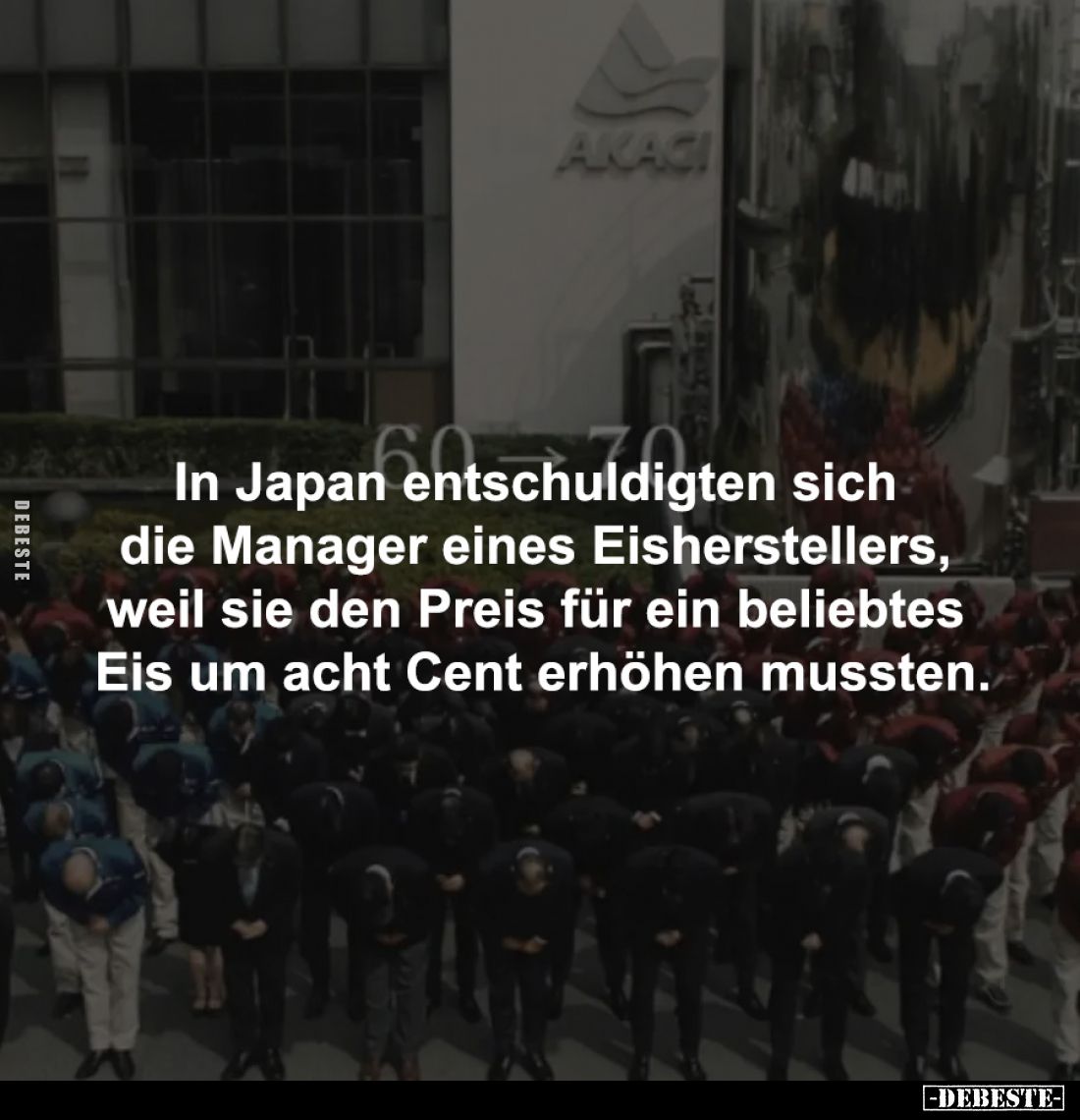 In Japan entschuldigten sich die Manager.. - Lustige Bilder | DEBESTE.de