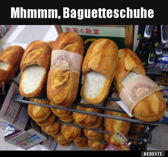 Mhmmm, Baguetteschuhe.. - Lustige Bilder | DEBESTE.de