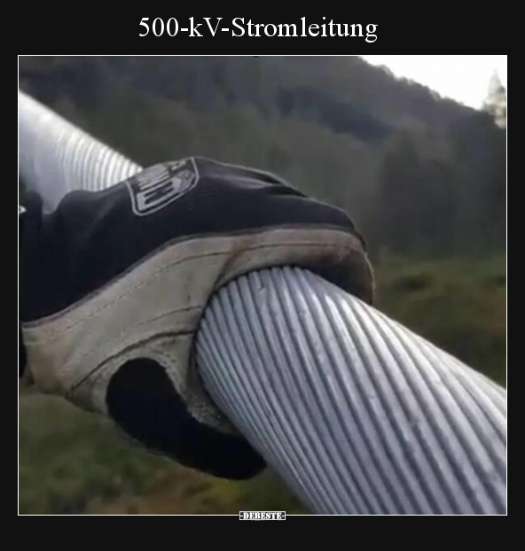 500-kV-Stromleitung..