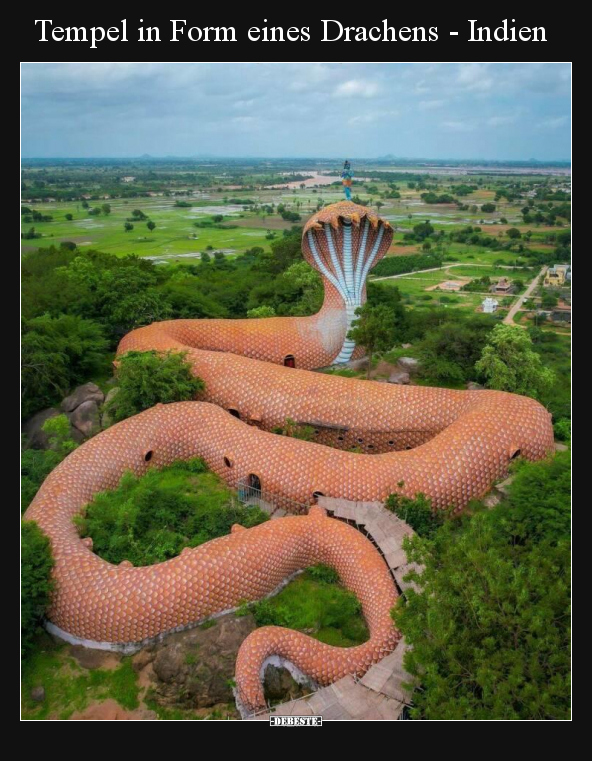Tempel in Form eines Drachens - Indien.. - Lustige Bilder | DEBESTE.de