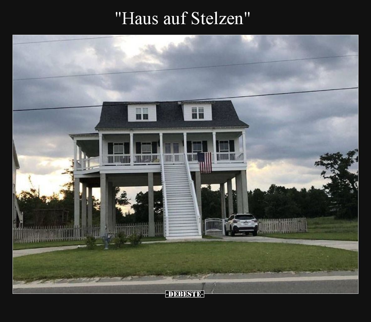 "Haus auf Stelzen"