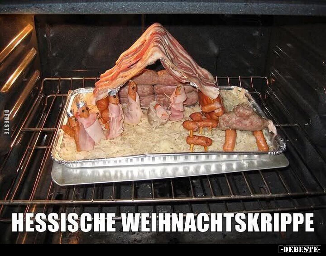 Hessische Weihnachtskrippe.. - Lustige Bilder | DEBESTE.de