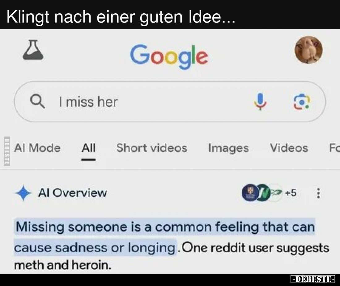 Klingt nach einer guten Idee...