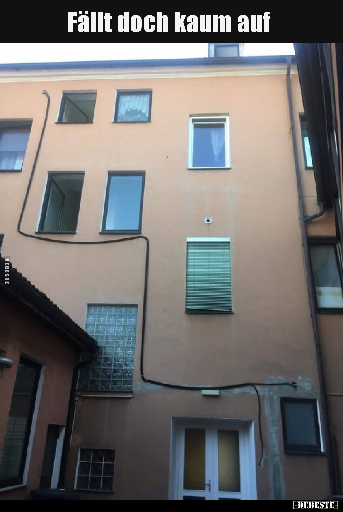 Fällt doch kaum auf