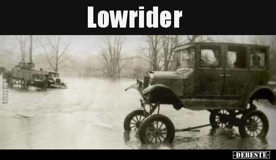 Lowrider.. - Lustige Bilder | DEBESTE.de