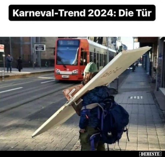 Karneval-Trend 2024:.. - Lustige Bilder | DEBESTE.de