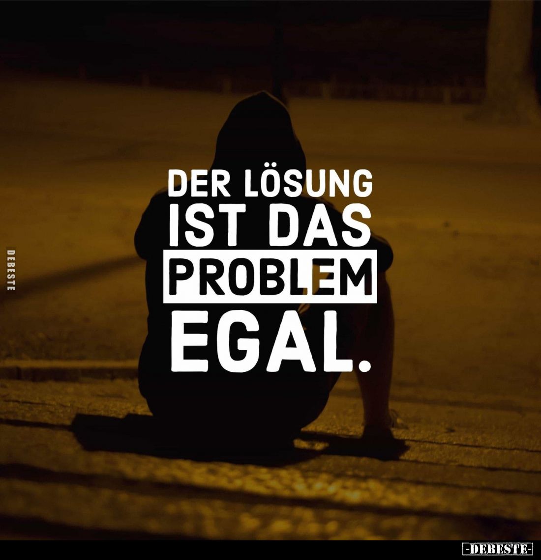 Der Lösung ist das Problem egal.