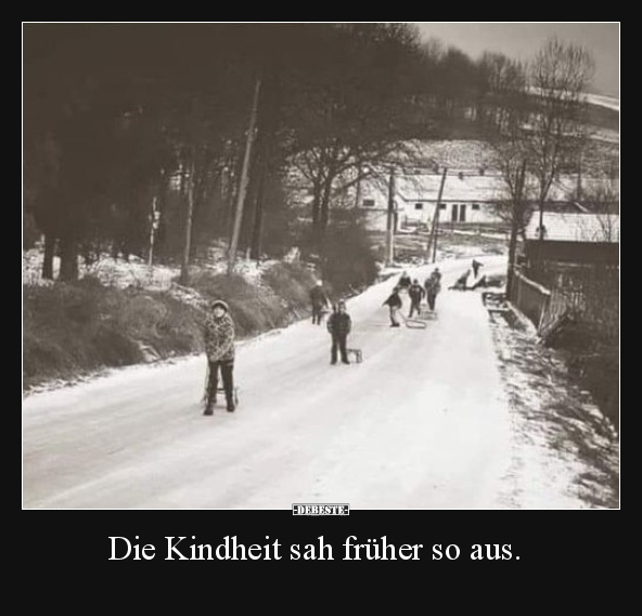 Die Kindheit sah früher so aus... - Lustige Bilder | DEBESTE.de