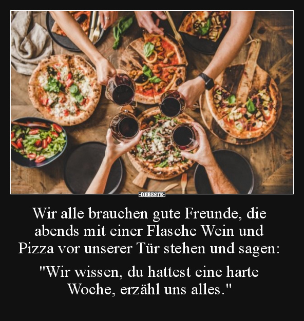 Wir alle brauchen gute Freunde.. - Lustige Bilder | DEBESTE.de