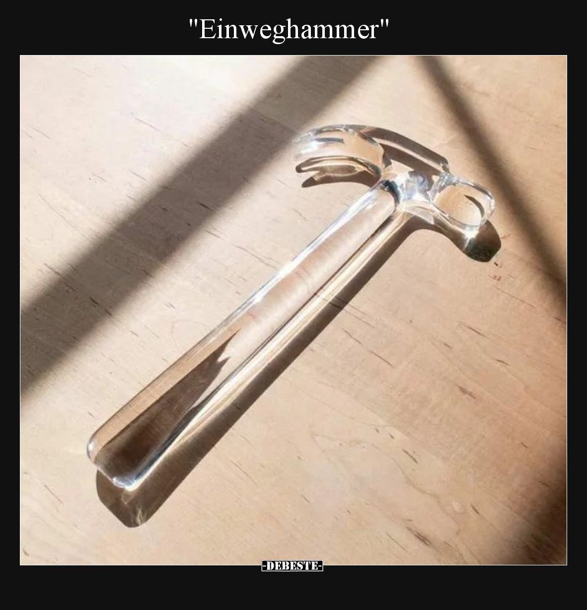 Einweghammer
