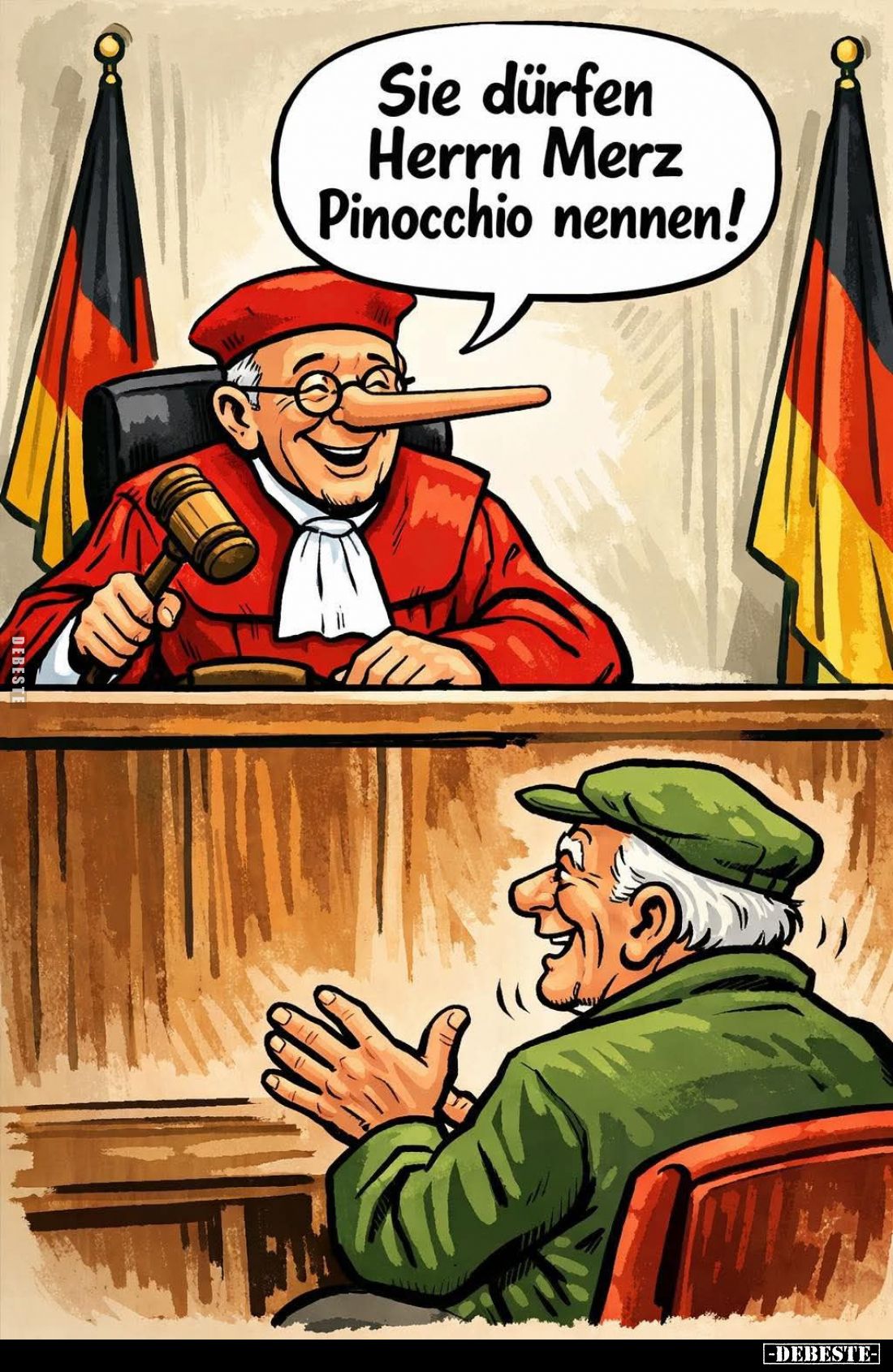 Sie dürfen Herrn Merz Pinocchio nennen!.. - Lustige Bilder | DEBESTE.de