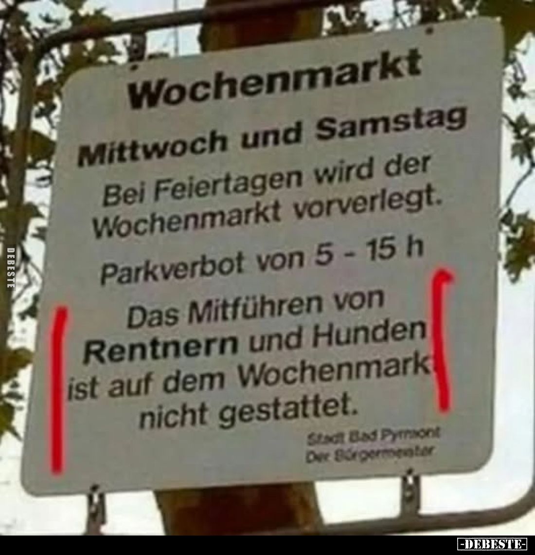 Wochenmarkt - Mittwoch und Samstag.. - Lustige Bilder | DEBESTE.de