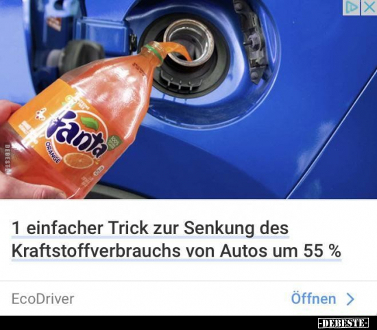 1 einfacher Trick zur Senkung des Kraftstoffverbrauchs von.. - Lustige Bilder | DEBESTE.de