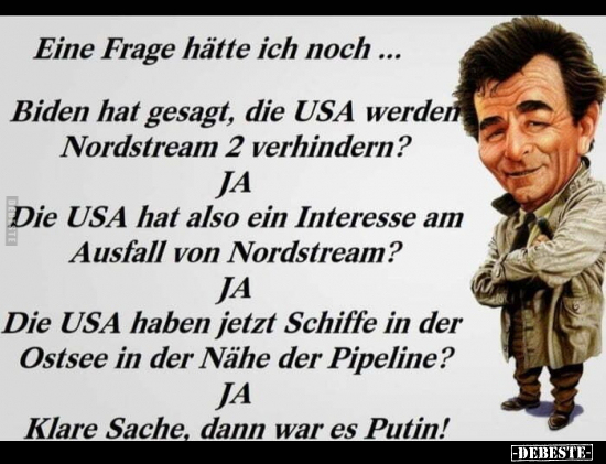 Eine Frage hätte ich noch... Biden hat gesagt, die USA.. - Lustige Bilder | DEBESTE.de