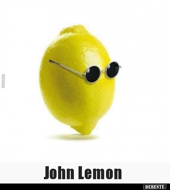 John Lemon.. - Lustige Bilder | DEBESTE.de