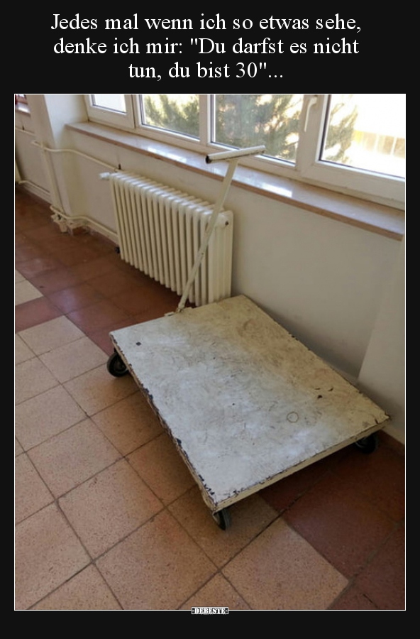 Jedes mal wenn ich so etwas sehe, denke ich mir...