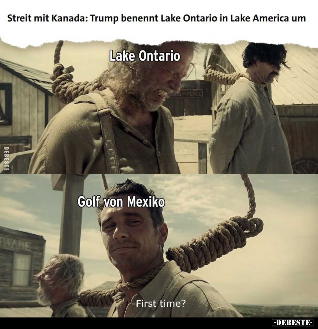 Streit mit Kanada: Trump benennt Lake Ontario in Lake America um.
