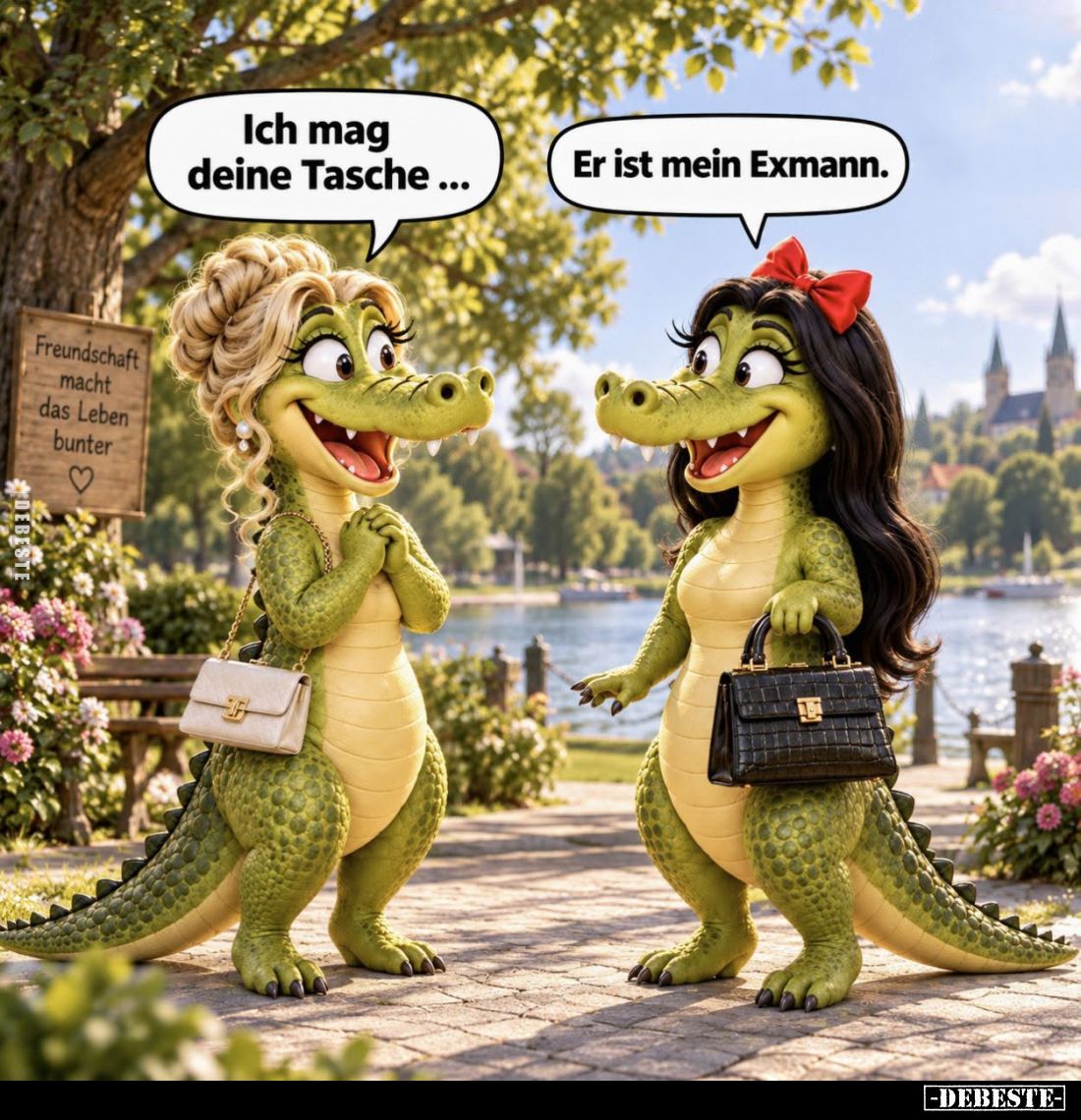 Ich mag deine Tasche...  - Lustige Bilder | DEBESTE.de