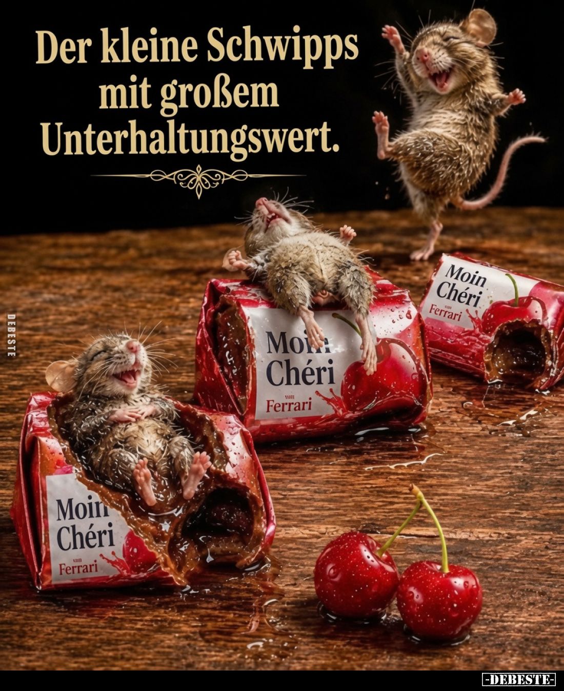 Der kleine Schwipps mit großem Unterhaltungswert.