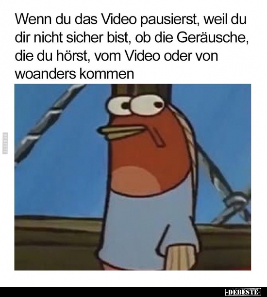 Wenn du das Video pausierst, weil du dir nicht sicher bist.. - Lustige Bilder | DEBESTE.de