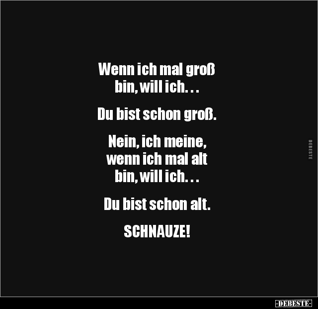 Wenn ich mal groß bin.. - Lustige Bilder | DEBESTE.de