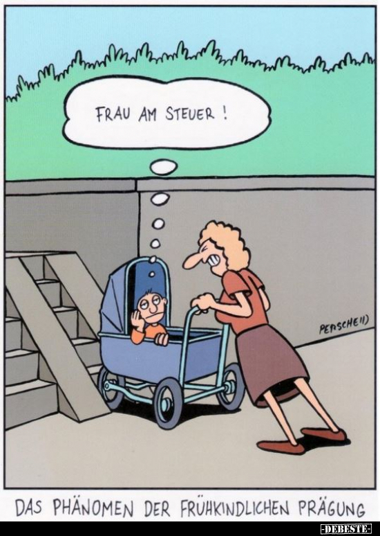 Das Phänomen der frühkindlichen Prägung...