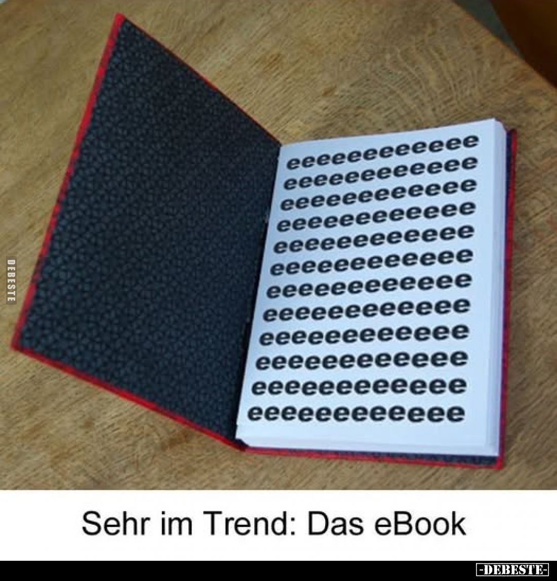 Sehr im Trend: Das eBook.