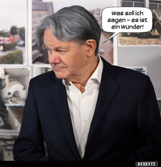 Was soll ich sagen - es ist ein Wunder!.. - Lustige Bilder | DEBESTE.de