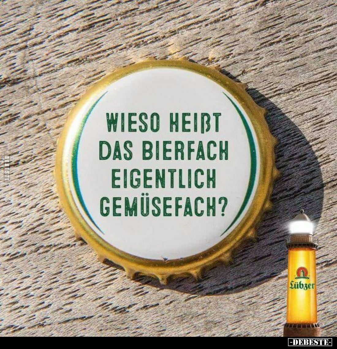 Wieso heißt das Bierfach eigentlich Gemüsefach?